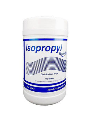 Isopropyl Rediwipe Disinfectant Wipe 100 Wipes