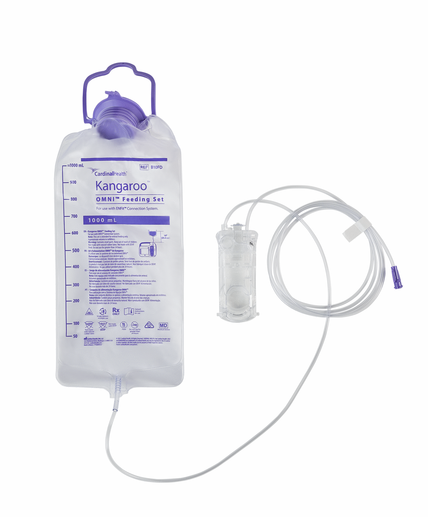 KANGAROO OMNI FEEDING SET 1000ML N/S (30) [B10FD] - Kalon Meraki