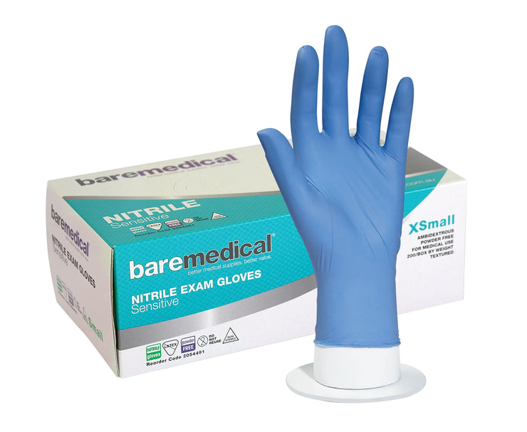 Nitrile examine gloves - X-Small
