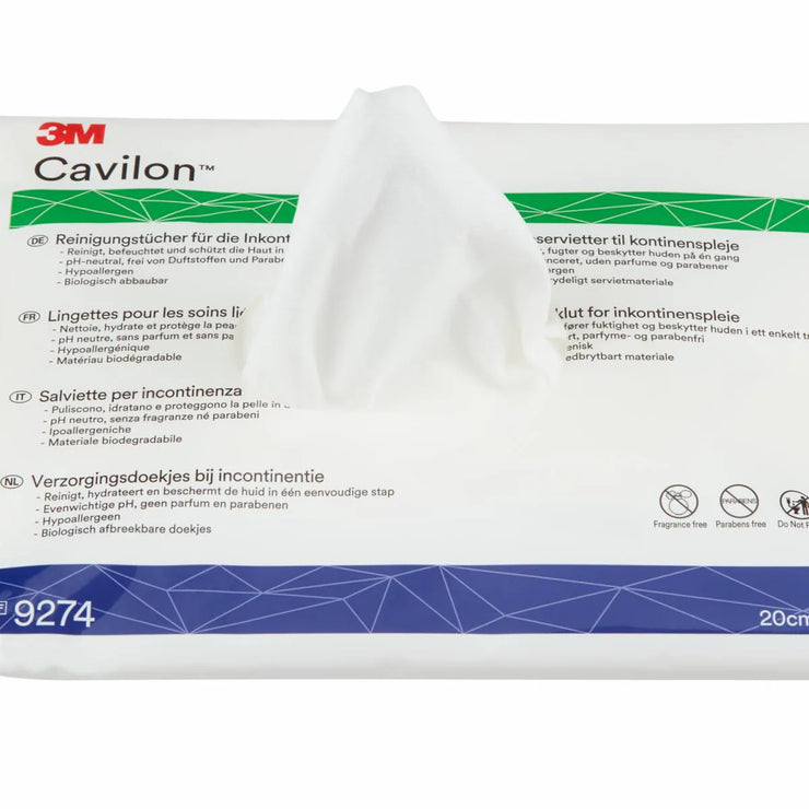 3M™ Cavilon Continence Care Wipes 8 Pack 20cmx30cm