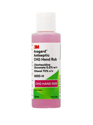 3M Avagard Antiseptic Handrub with Chlorhexidine Gluconate 0.5% 125ml - Kalon Meraki