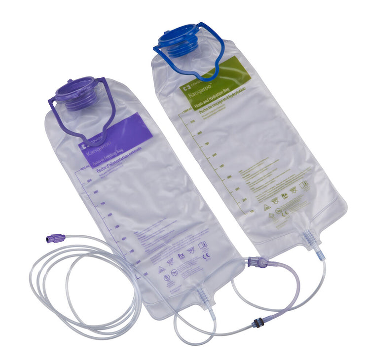 Kangaroo™ Joey Enteral Feeding Pump Set, Flush Bag, 1000ML
