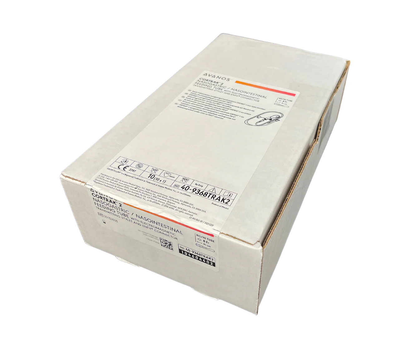 CORTRAK* 2 Nasogastric/Nasointestinal Feeding Tube With Electromagnetic Transmitting Stylet With ENFit Connectors - All Sizes - Kalon Meraki