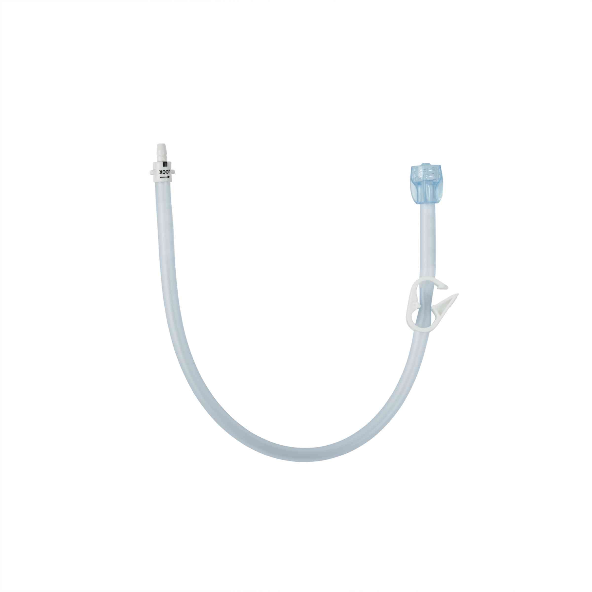 MIC-KEY* Bolus Feed Extension Set with ENFit® Connector, SECUR-LOK* Straight Connector, Bolus ENFit® Connector and Clamp, 30 cm - Kalon Meraki