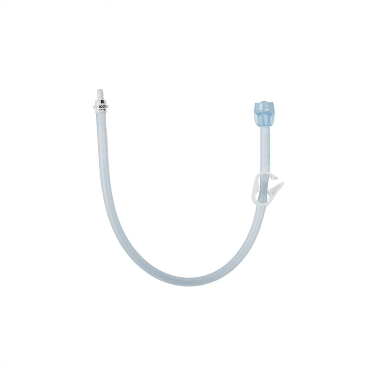 MIC-KEY* Bolus Feed Extension Set with ENFit® Connector, SECUR-LOK* Straight Connector, Bolus ENFit® Connector and Clamp, 30 cm