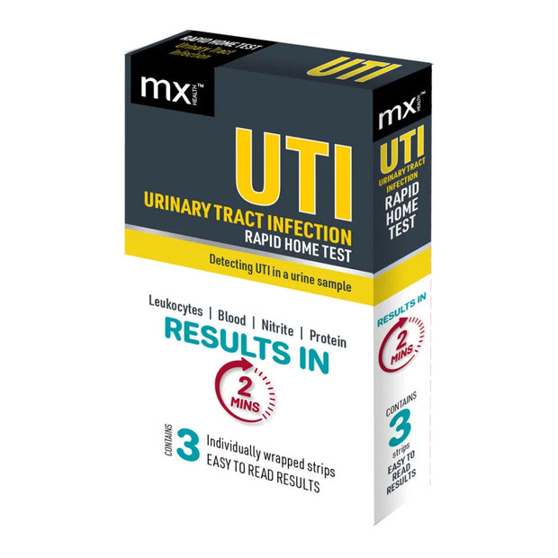 MX Health UTI Test Strips – 3 Tests