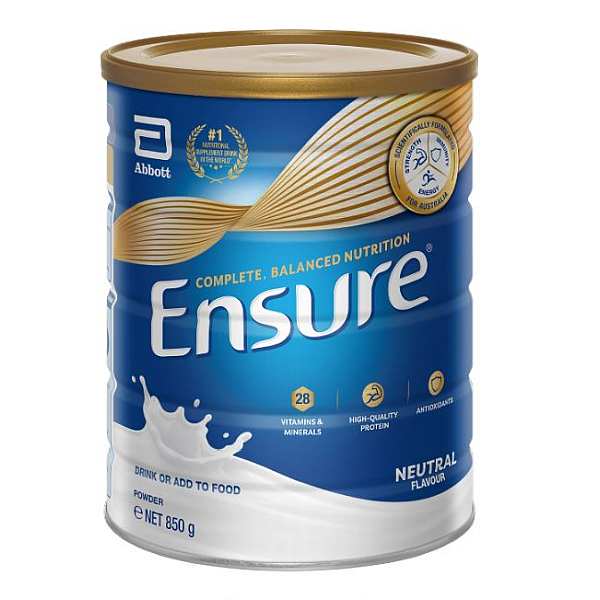 ENSURE POWDER 850GM TIN NEUTRAL - Kalon Meraki