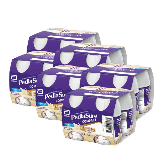 PediaSure Compact 4x125ml Carton of 6