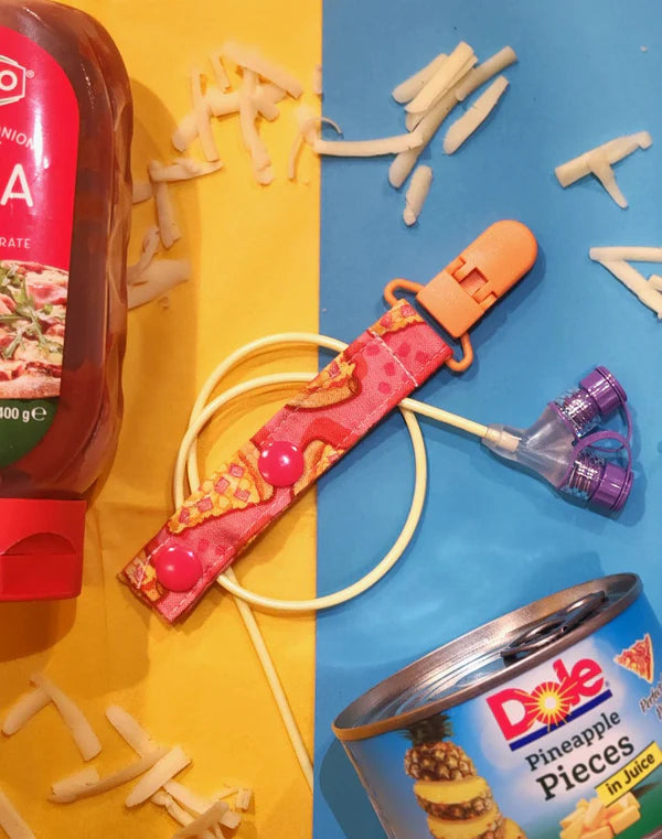 Hawaiian Pizza Tubie Clip - Kalon Meraki