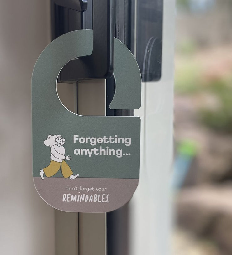 Door Hanger: Forgetting anything