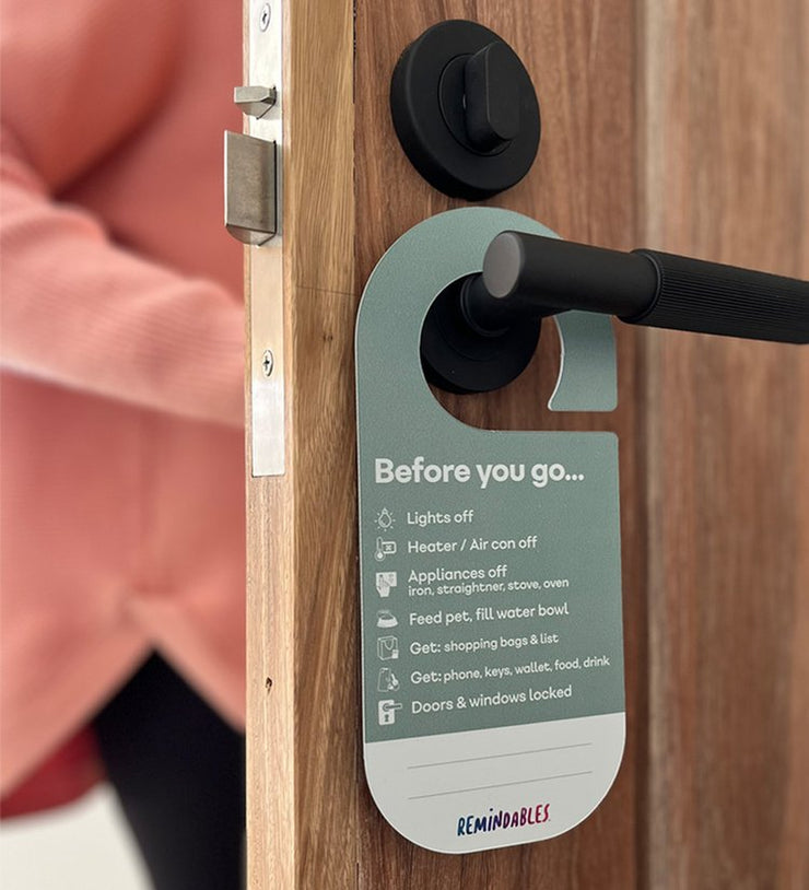 Door Hanger: Before you go