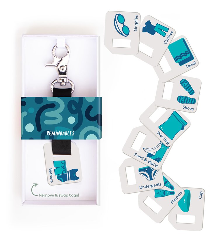 Swimming Set (1 strap + 10 tags) - Kalon Meraki