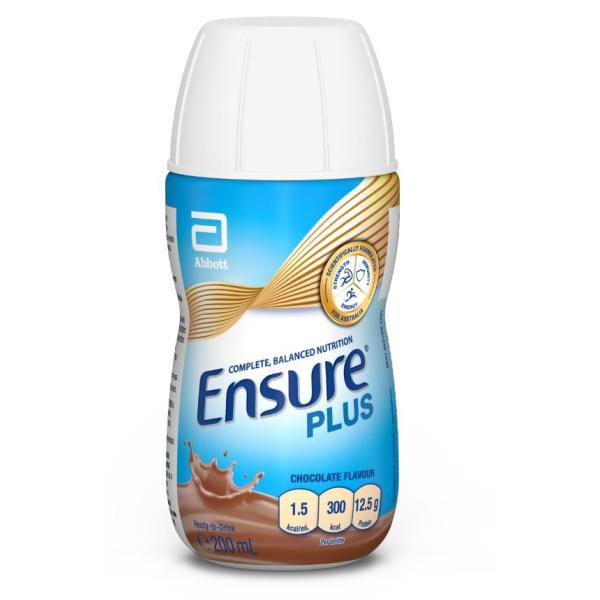 ENSURE PLUS CHOCOLATE RPB 200ML - Kalon Meraki