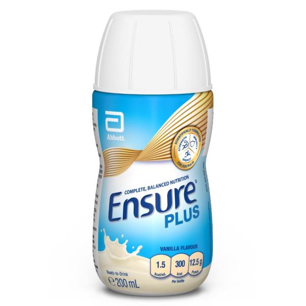 ENSURE PLUS VANILLA RPB 200ML - Kalon Meraki