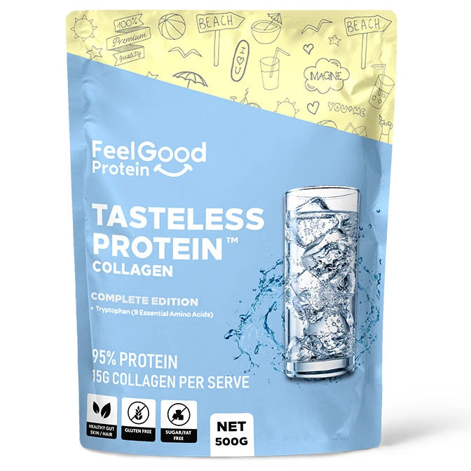 Tasteless Protein Collagen 500g by Feel Good Protein - Kalon Meraki