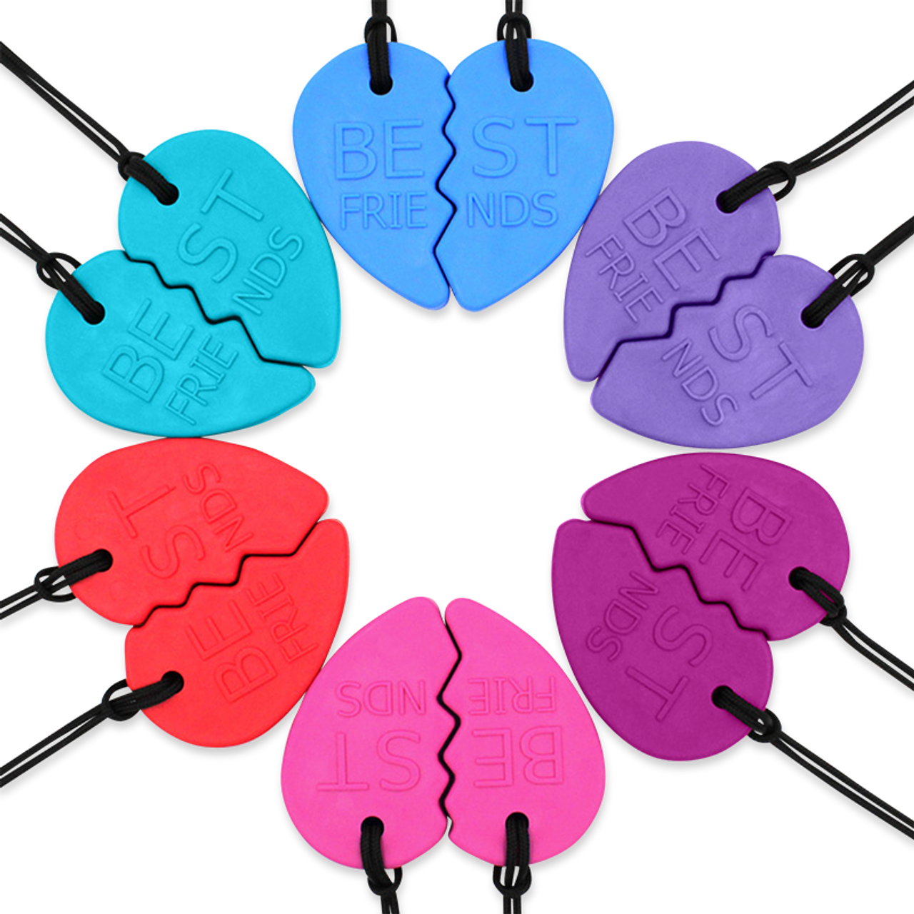 ARK Best Friends Split Heart Chewelry Set - Kalon Meraki