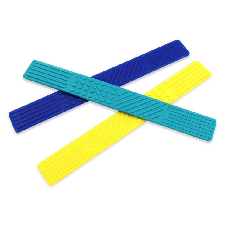 ARK Flat Textured Spoons for Feeding Therapy (3 Pack)