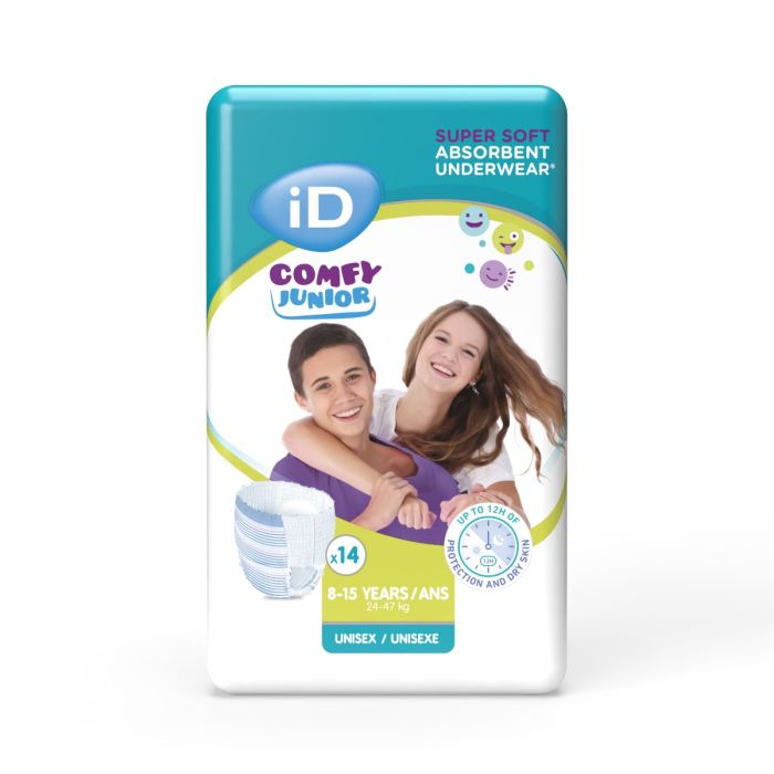 iD Comfy Junior Pants Unisex 24-47 Kg 8-15 Years 85–90cm - Kalon Meraki