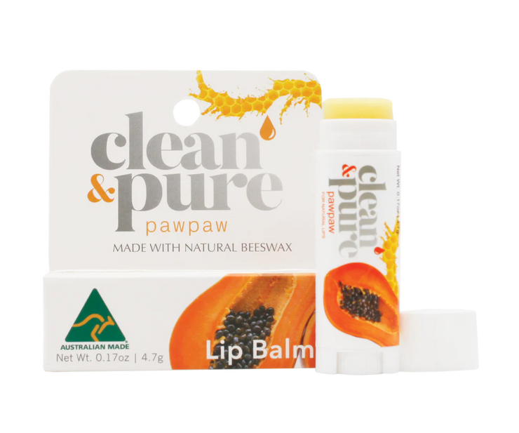CLEAN & PURE PAWPAW LIP BALM