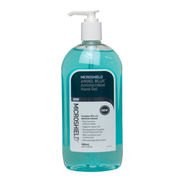 Microshield Angel Blue Hand Gel - 500mL - Kalon Meraki