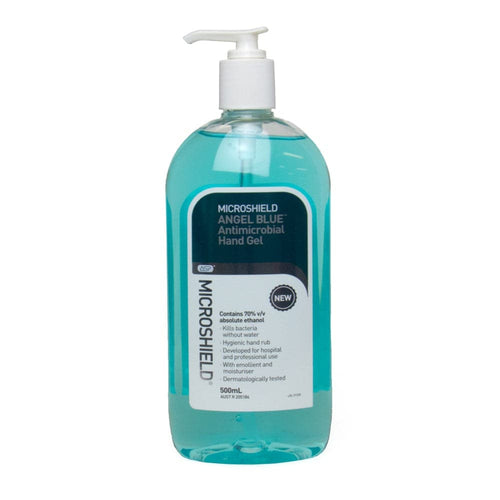 Microshield Angel Blue Hand Gel - 500mL - Kalon Meraki