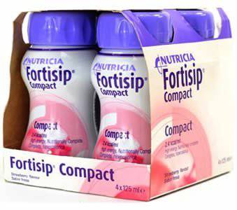 Fortisip Compact Protein Strawberry 125ml Pk4 - Kalon Meraki
