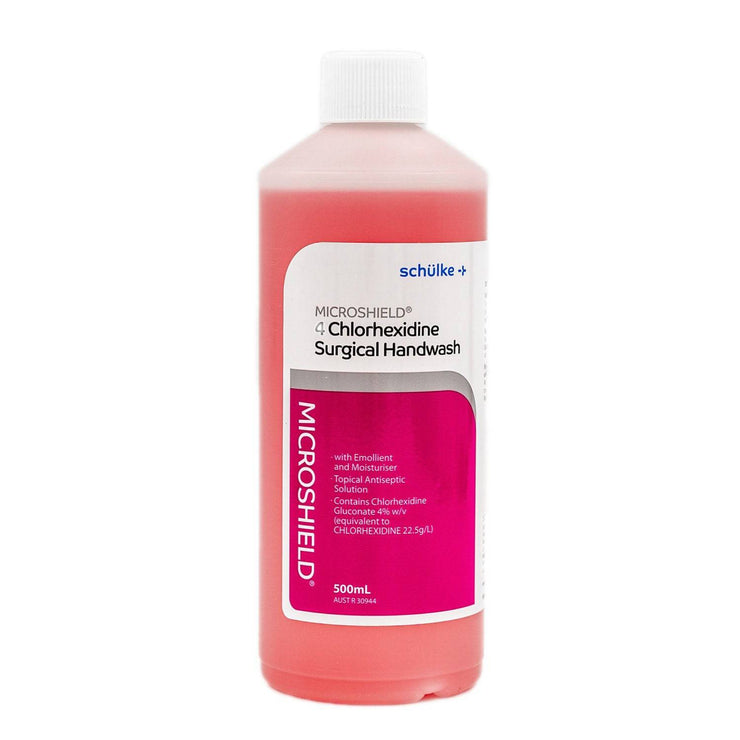 MICROSHIELD® 4 Chlorhexidine Surgical Handwash 500mL - Kalon Meraki