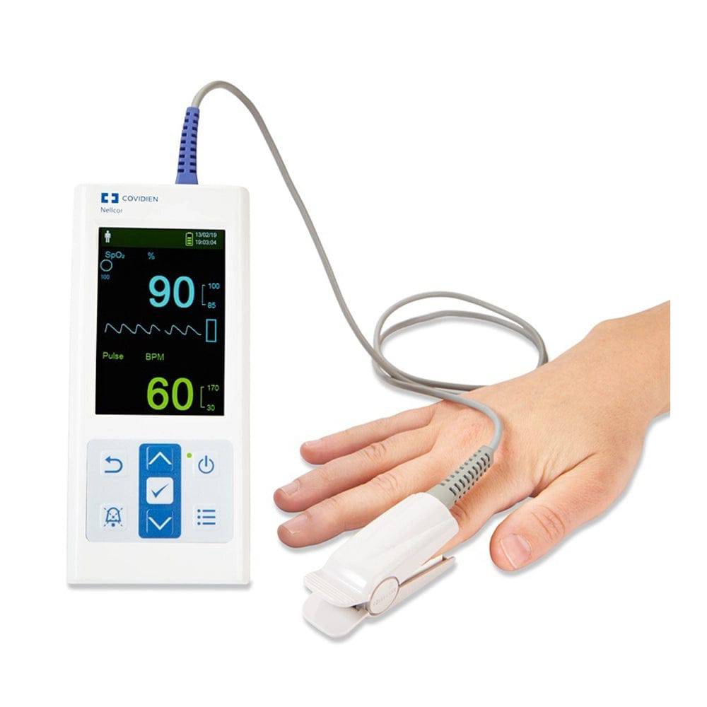 NELLCOR™ PORTABLE SPO2 - PULSE OXIMETER WITH 1 REUSABLE SENSOR - Kalon Meraki